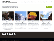 Tablet Screenshot of aliciacohn.com